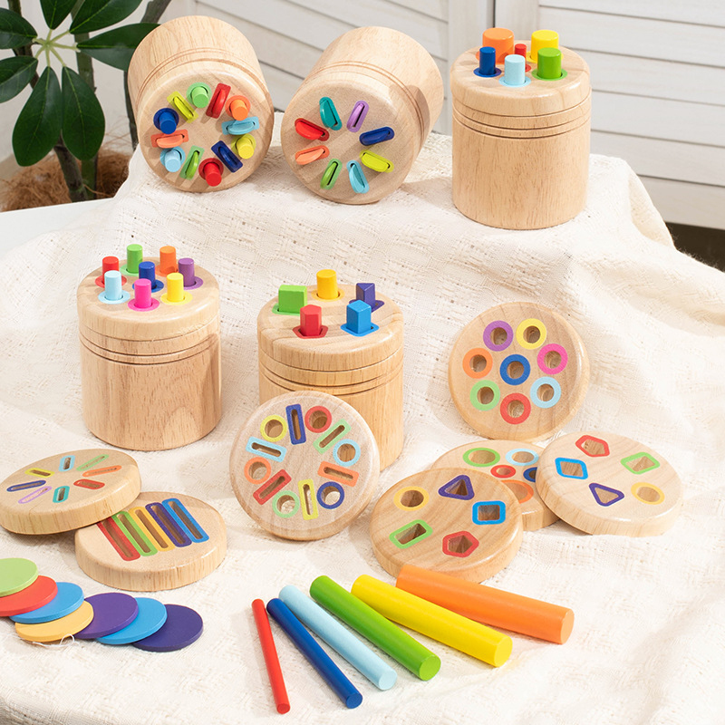 Kids Educational Box - Mainan Edukasi Dini Montessori Tong Penyortir