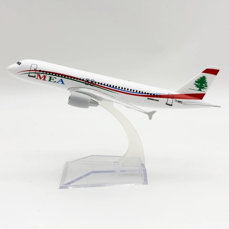 Kids Educational Gadget - Pesawat Mainan Souvenir 16CM A320 MEA