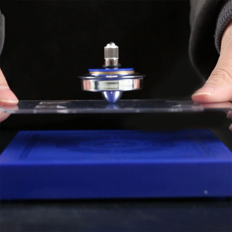 Kids Education Tools - Mainan Giroskop Levitasi Magnetik Piring Terbang