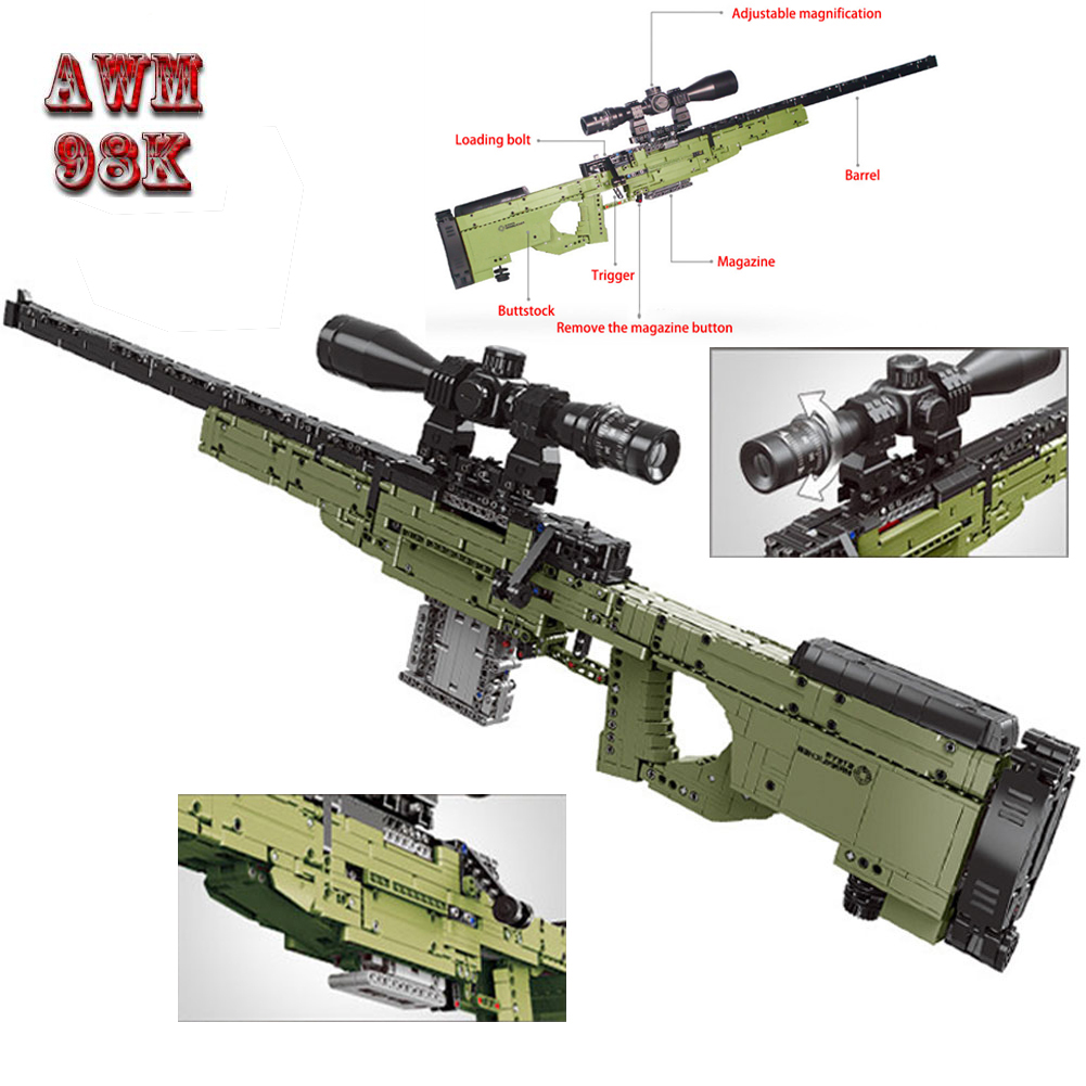 Kids Education In Germany - Senjata Asli Teknik Militer AWM Senapan