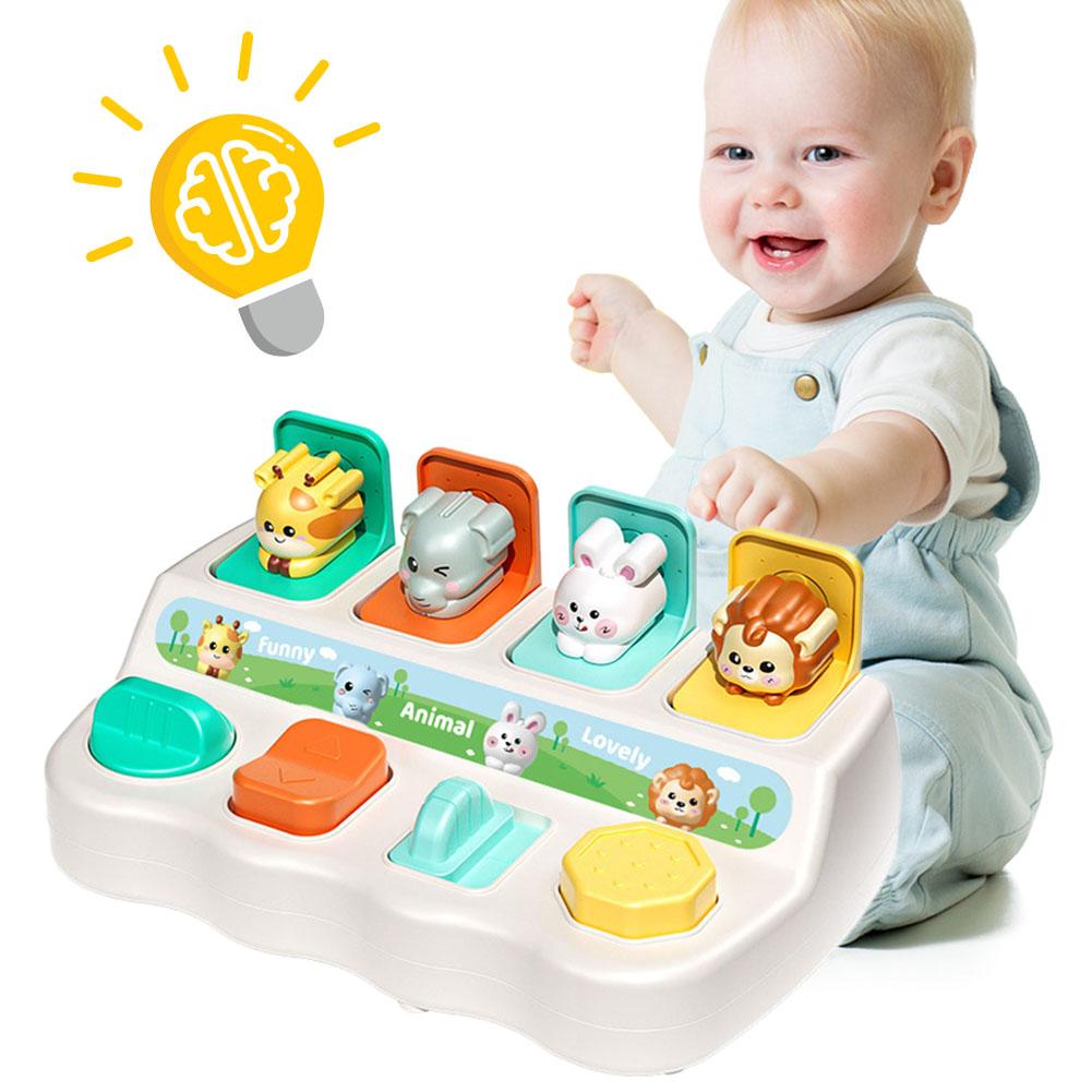 Kids Educational Box - Mainan Hewan Pop Up Interaktif untuk