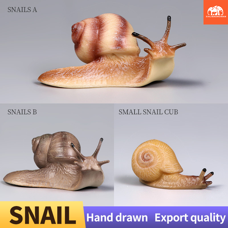 Kids Educational Box - Mainan Figur Aksi Siput Edukatif untuk