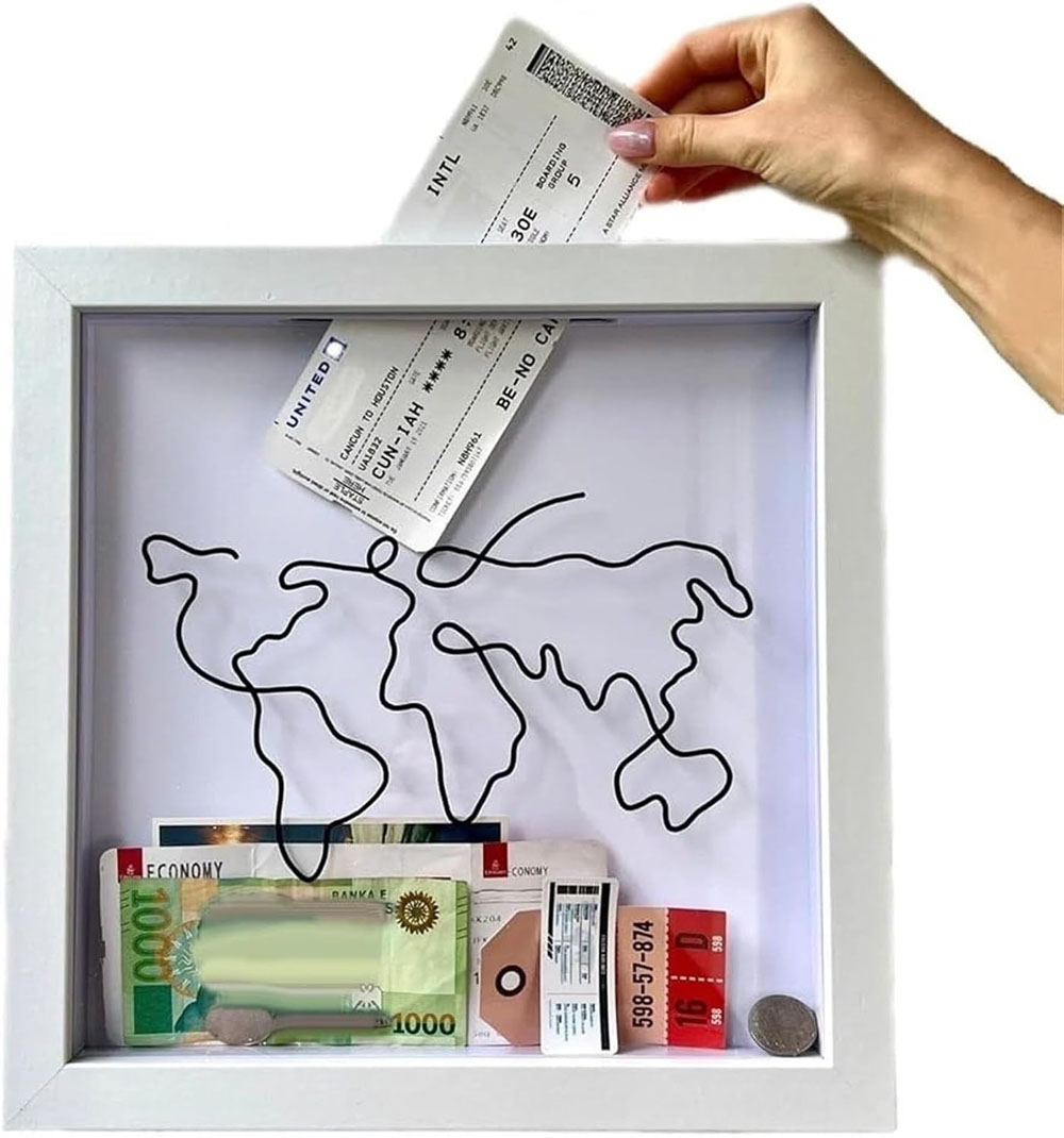Kids Education Money - Kotak arsip petualangan untuk tiket wisata/koin/kotak