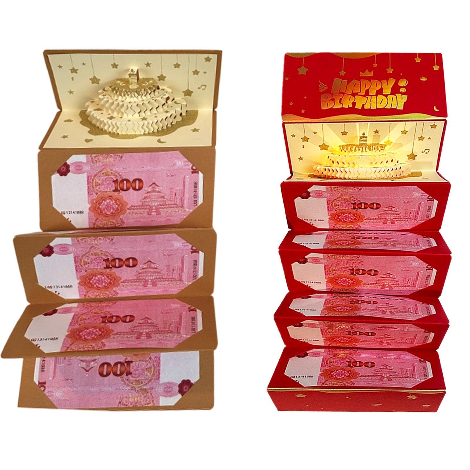 Kids Education Money - Amplop Uang Ulang Tahun Kue 3D