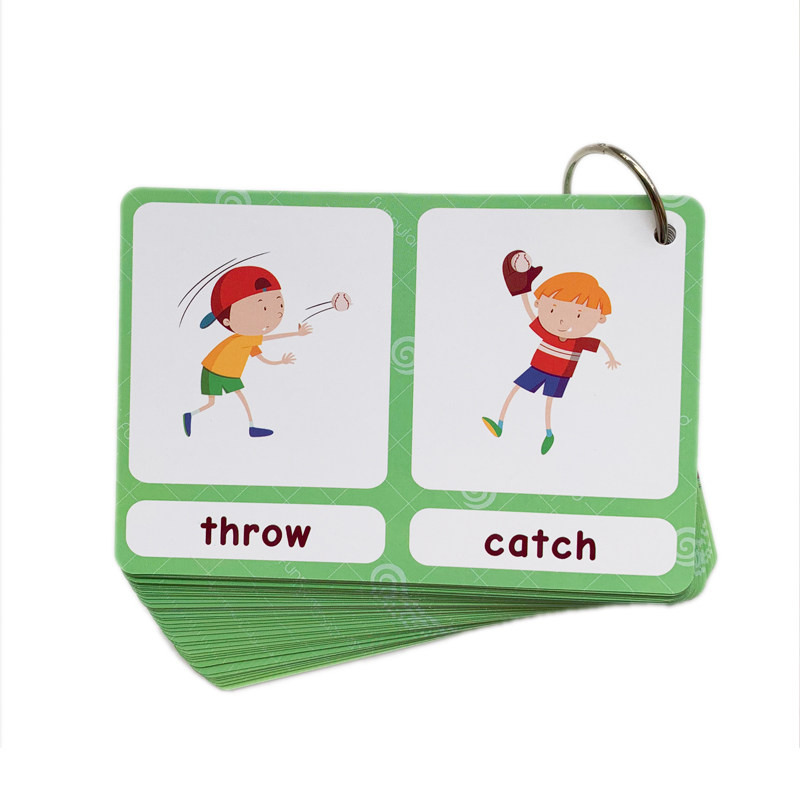 100 Kartu Flashcard Kata Bahas - Kids Home Education ulasan dan harga