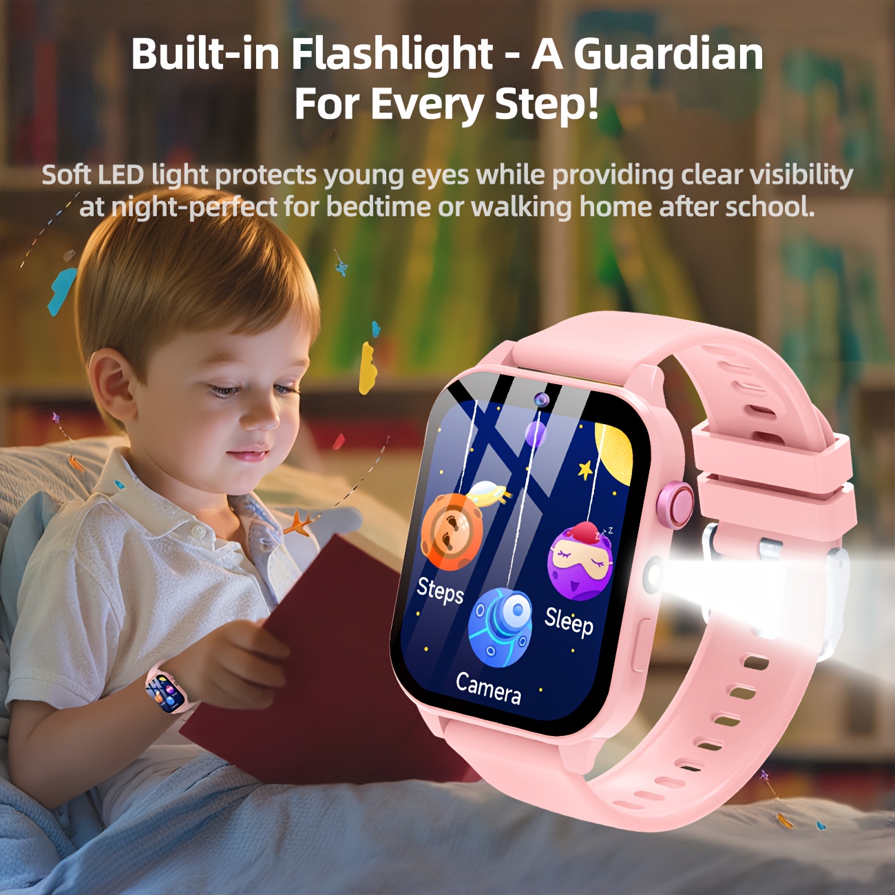 Jam Tangan Pintar Anak dengan  - Kids Education Calculator ulasan dan harga