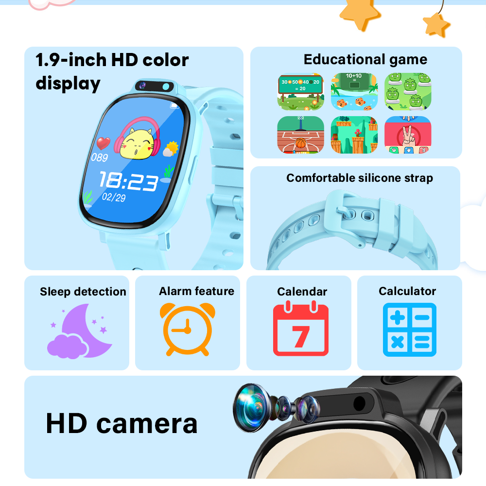 LAXASFIT Jam Tangan Pintar Ana - Kids Education Calculator ulasan dan harga