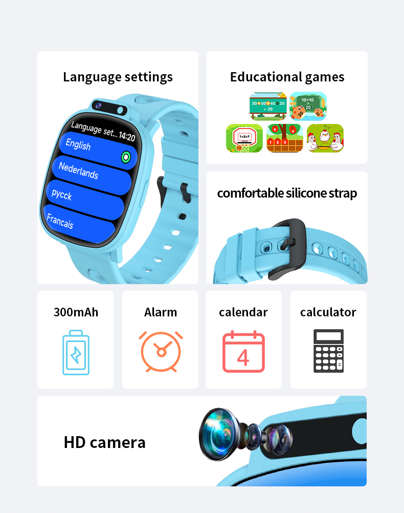 Jam Tangan Pintar Anak H10 Bar - Kids Education Calculator ulasan dan harga