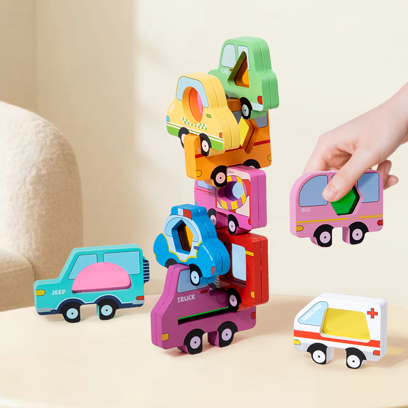 Mainan Susun Balok Akrilik Ben - Kids Educational Box ulasan dan harga