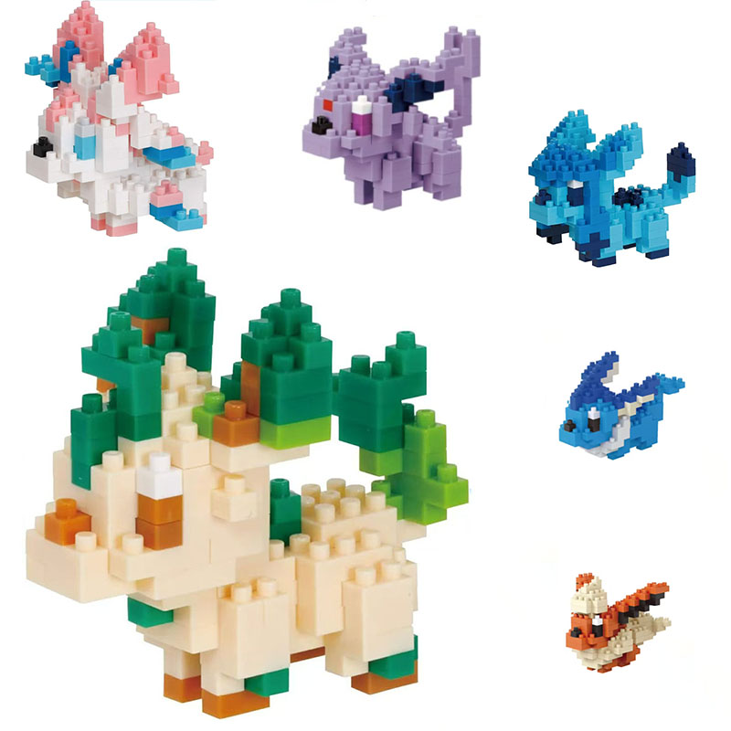 Kawaii Nanoblock Asli Pokemon  - Kids Home Education ulasan dan harga