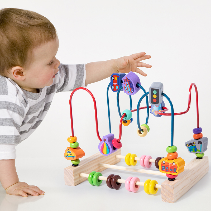 Mainan Montessori Kayu Roller  - Kids Educational Box ulasan dan harga