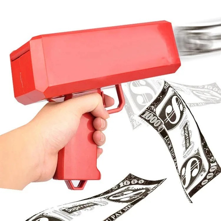 Mainan Pistol Uang Tembak Perm - Kids Education Money ulasan dan harga