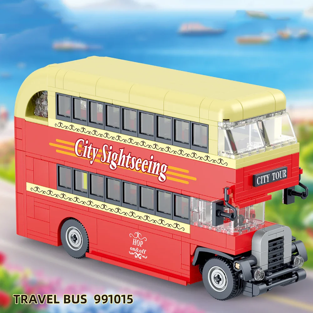 642 Buah Blok Bangunan Bus Tin - Kids Education In Germany ulasan dan harga