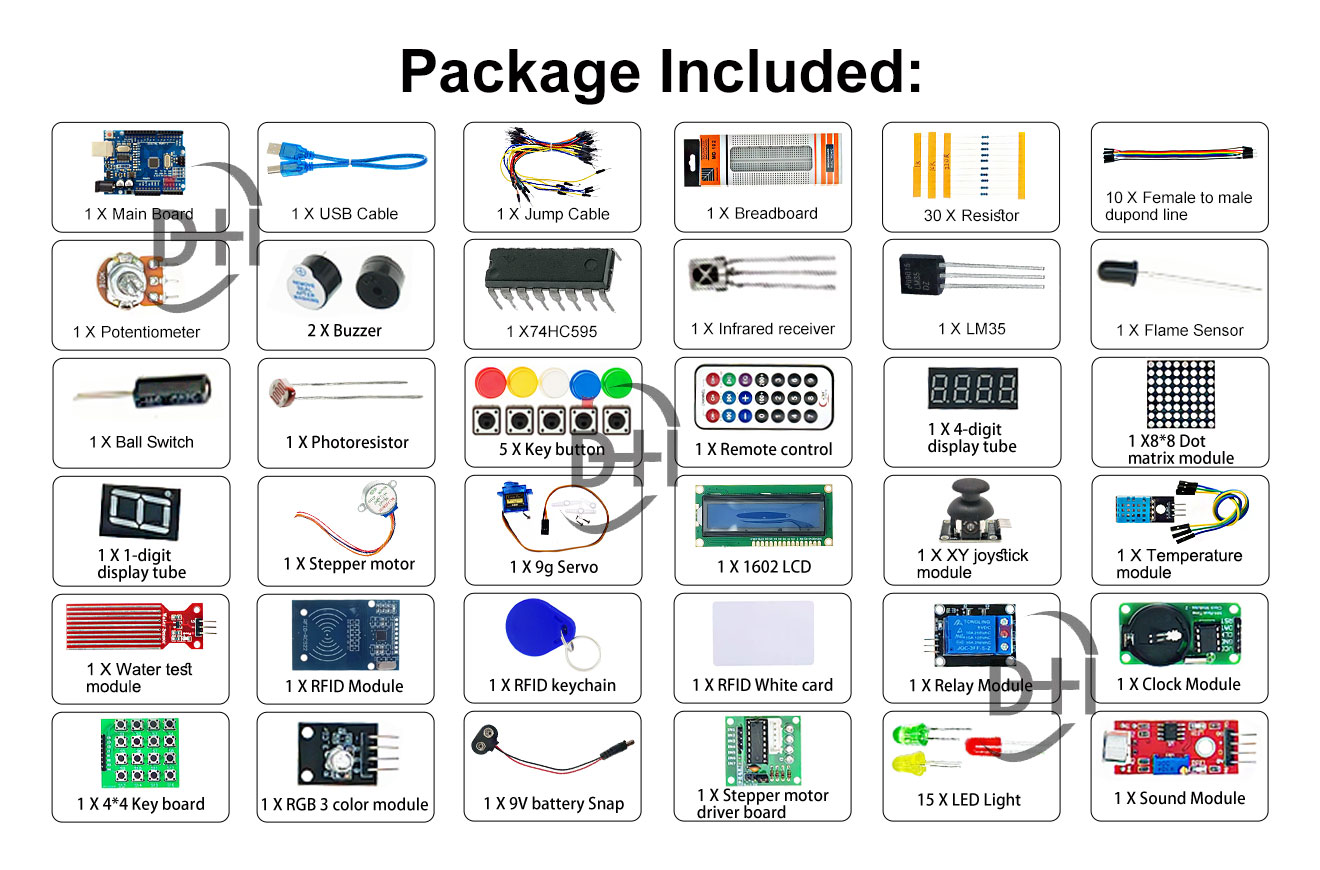 Kit Pemula Dasar untuk Arduino - Kids Education Program ulasan dan harga
