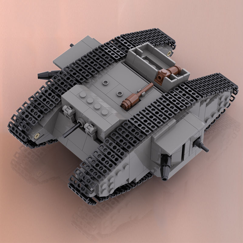 Set Blok Bangunan Tank Tempur  - Kids Education In Germany ulasan dan harga