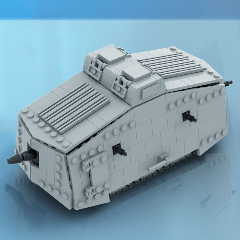 Set Blok Bangunan Tank Tempur  - Kids Education In Germany ulasan dan harga