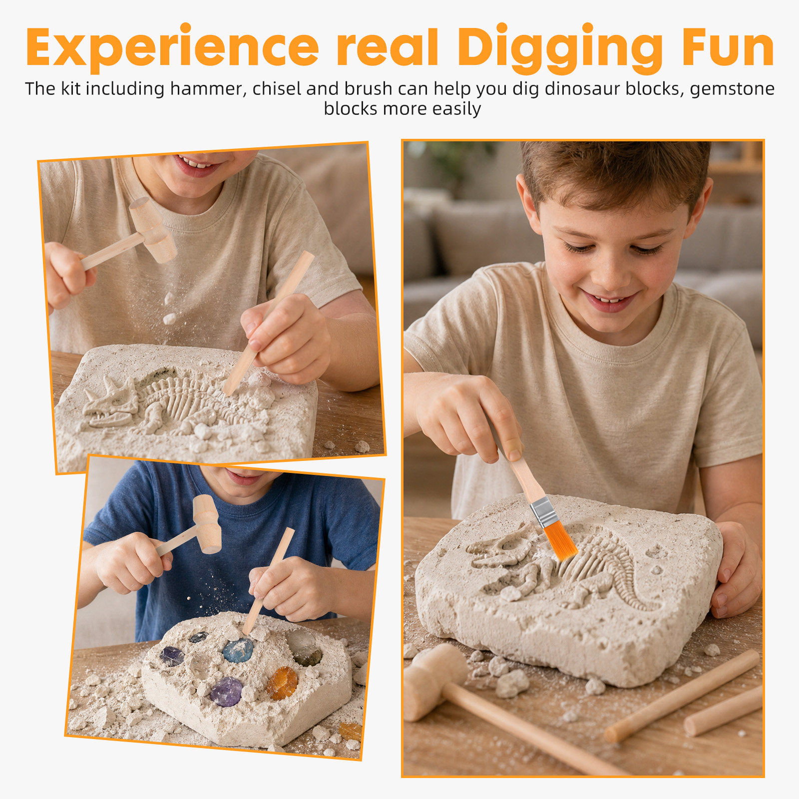 Alat Penggalian Dinosaurus, Si - Kids Education Tools ulasan dan harga