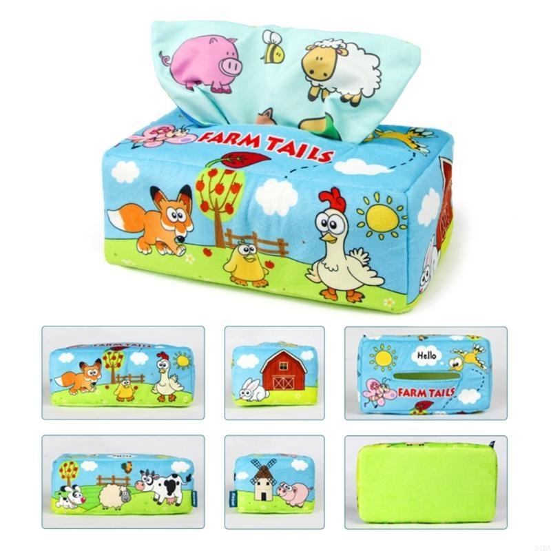 54DA Kotak Tisu Tarik Sensorik - Kids Educational Box ulasan dan harga