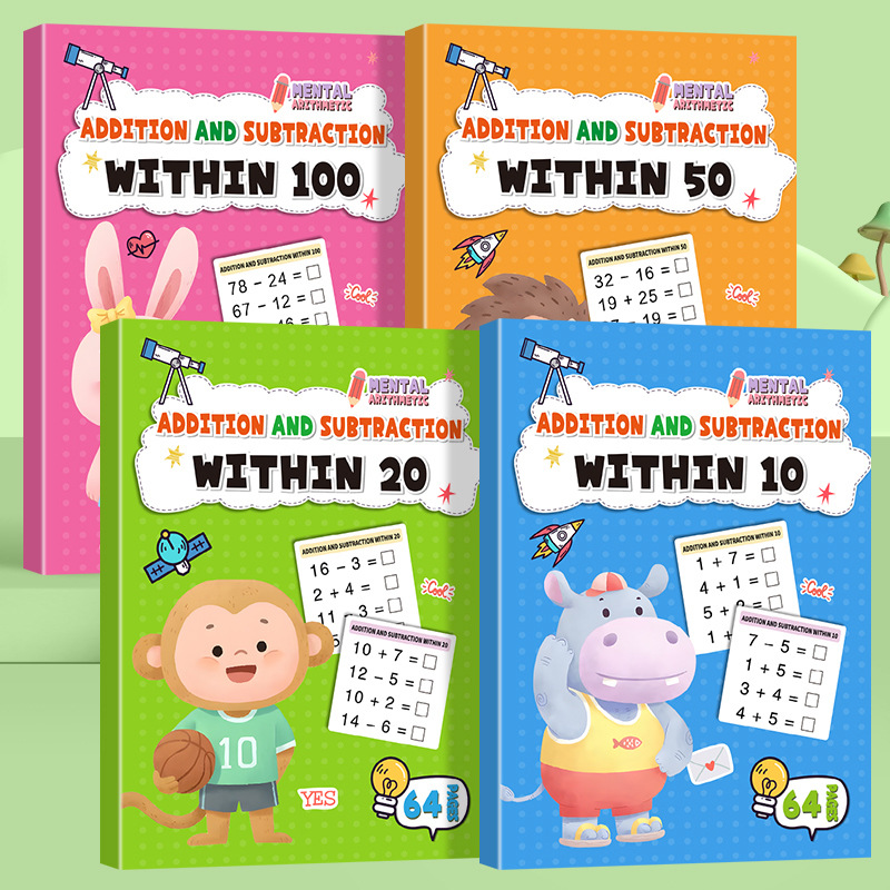 64 Halaman Latihan Matematika  - Kids Education Calculator ulasan dan harga