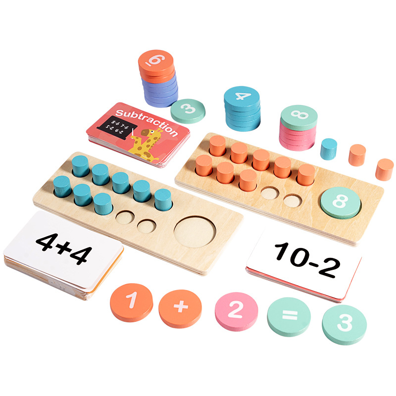 Papan Nomor kayu anak-anak, pe - Kids Educational Box ulasan dan harga