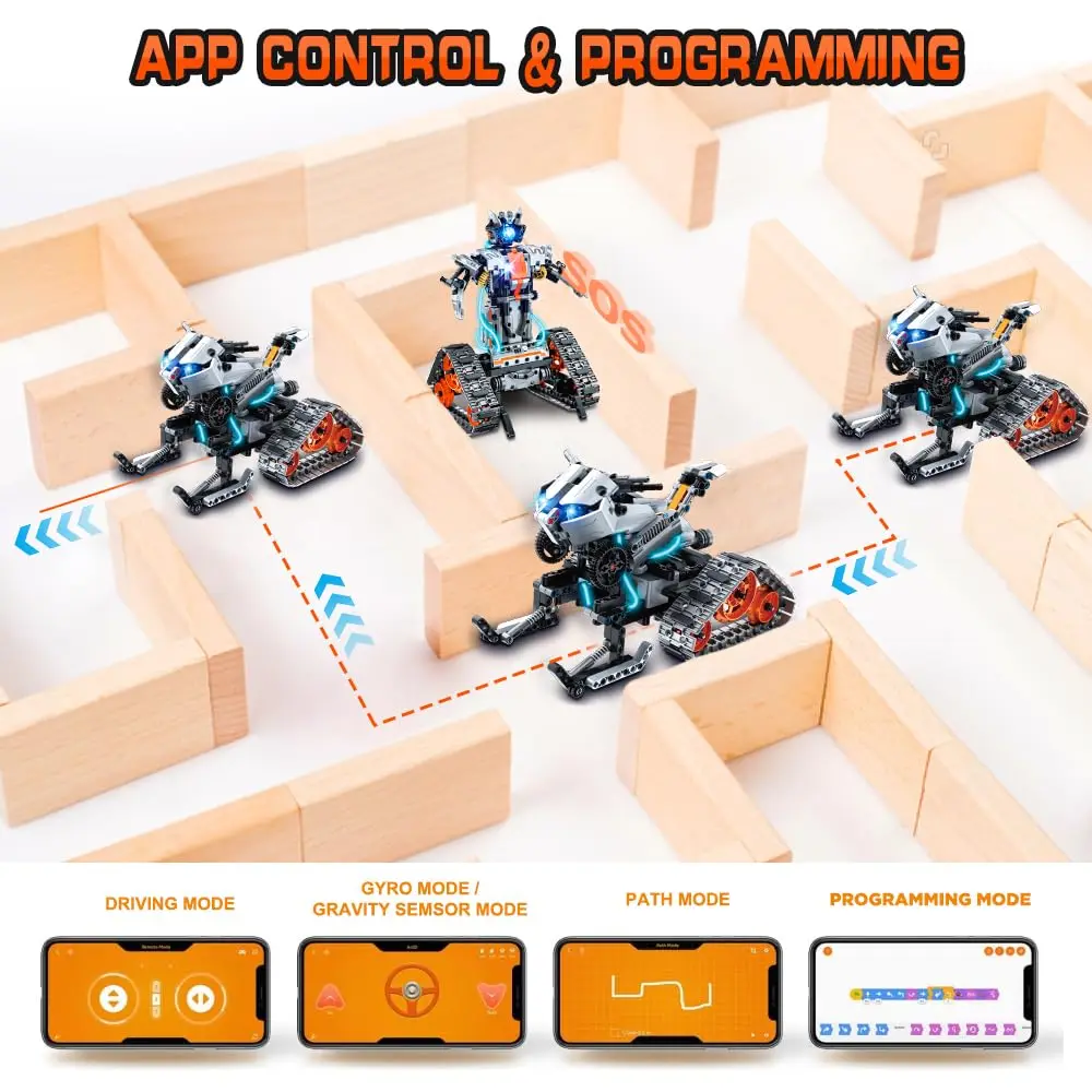 622 PCS Blok Bangunan Robot Pe - Kids Education Program ulasan dan harga