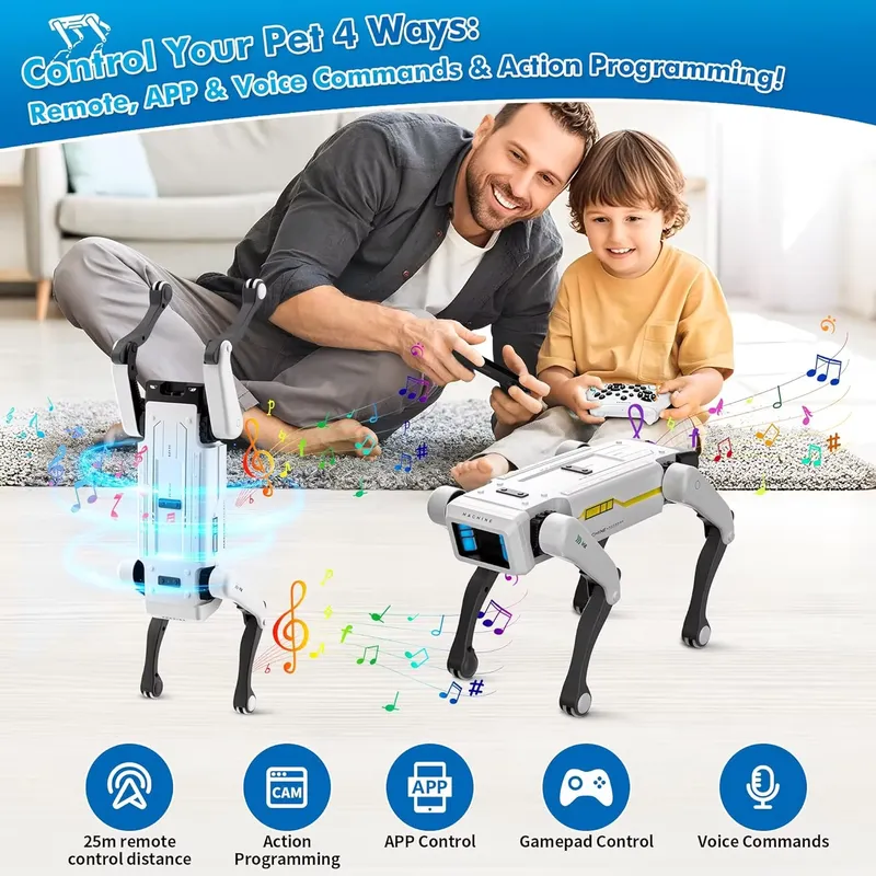 Anjing Robot Pintar Mainan STE - Kids Education Program ulasan dan harga