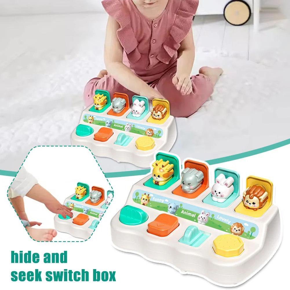 Mainan Hewan Pop Up Interaktif - Kids Educational Box ulasan dan harga