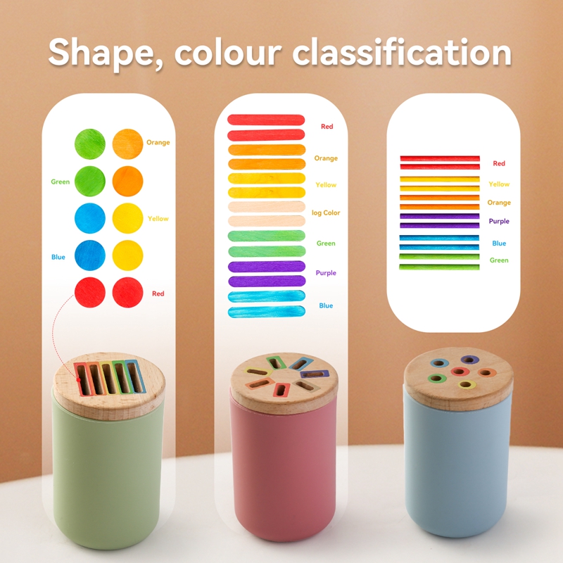 Mainan Kayu Montessori Mainan  - Kids Educational Box ulasan dan harga