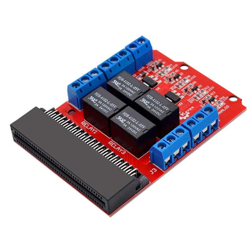 Modul Relay 4 Saluran A64I Mic - Kids Education Program ulasan dan harga