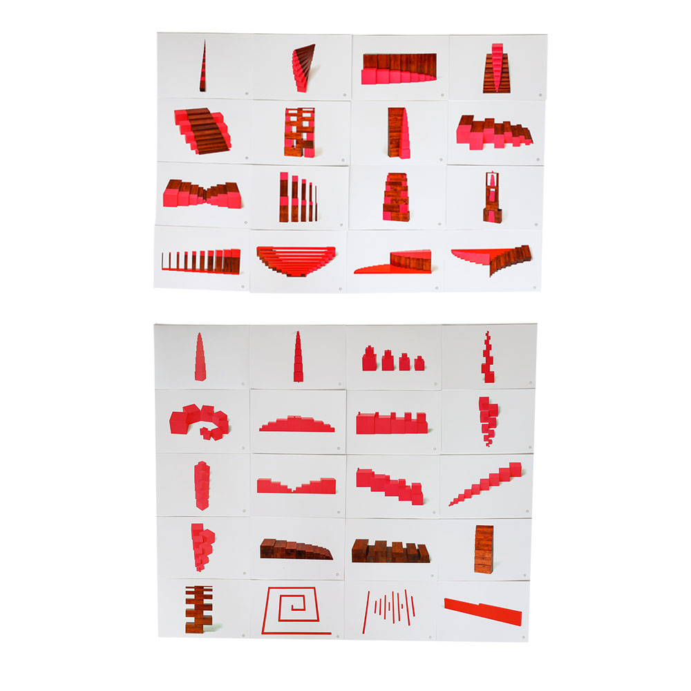Menara Merah Muda Montessori,  - Kids Educational Box ulasan dan harga