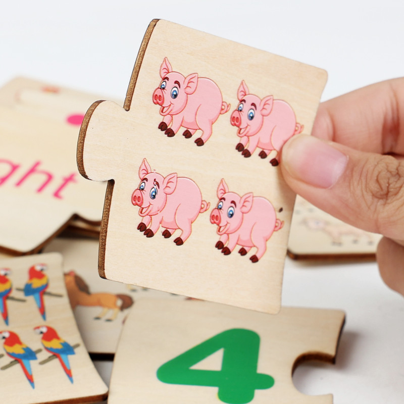 Papan Puzzle Kayu Bentuk Hewan - Kids Educational Box ulasan dan harga