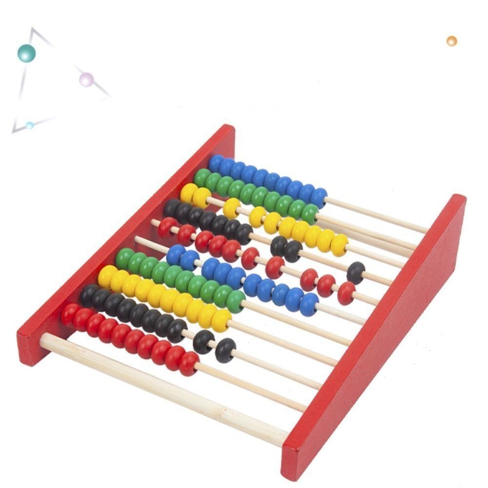 Abakus Kayu Tahan Lama untuk P - Kids Education Calculator ulasan dan harga