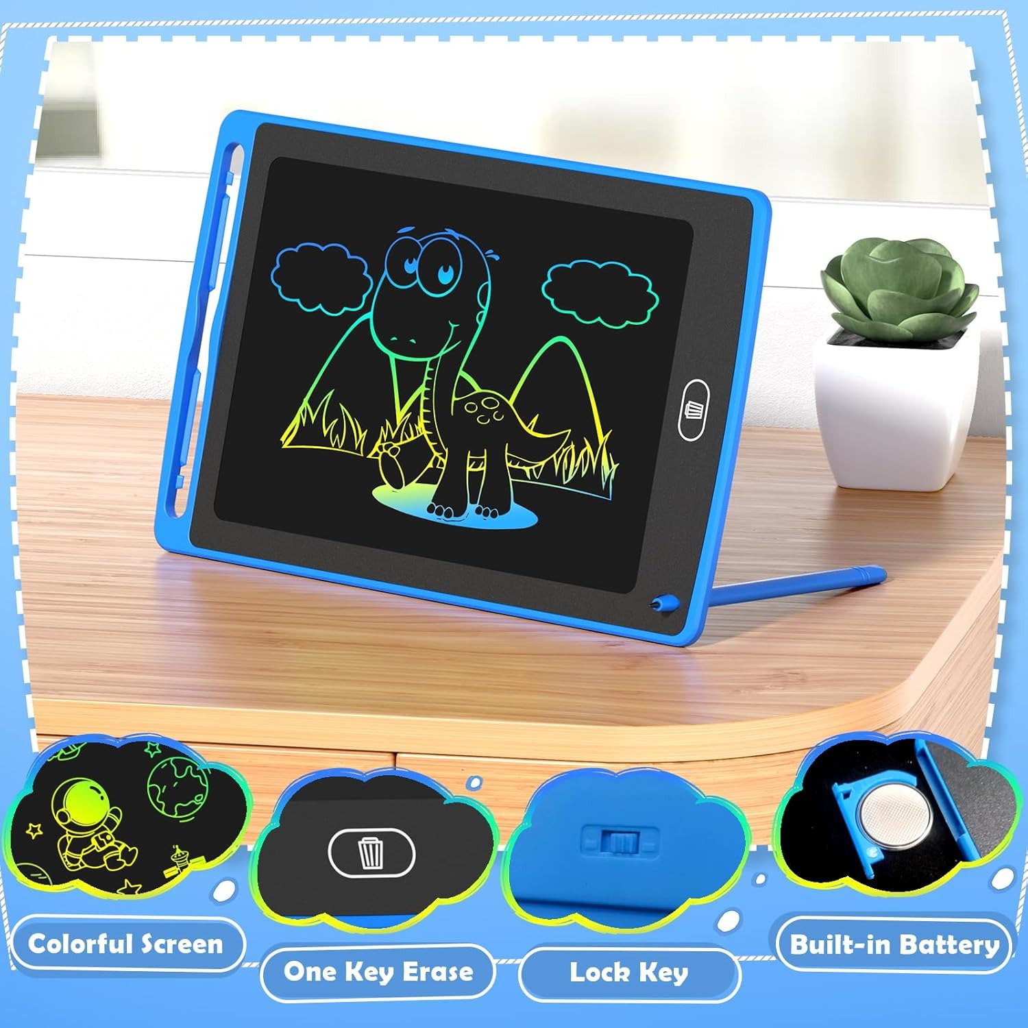 Paket Tablet Tulis LCD untuk A - Kids Home Education ulasan dan harga