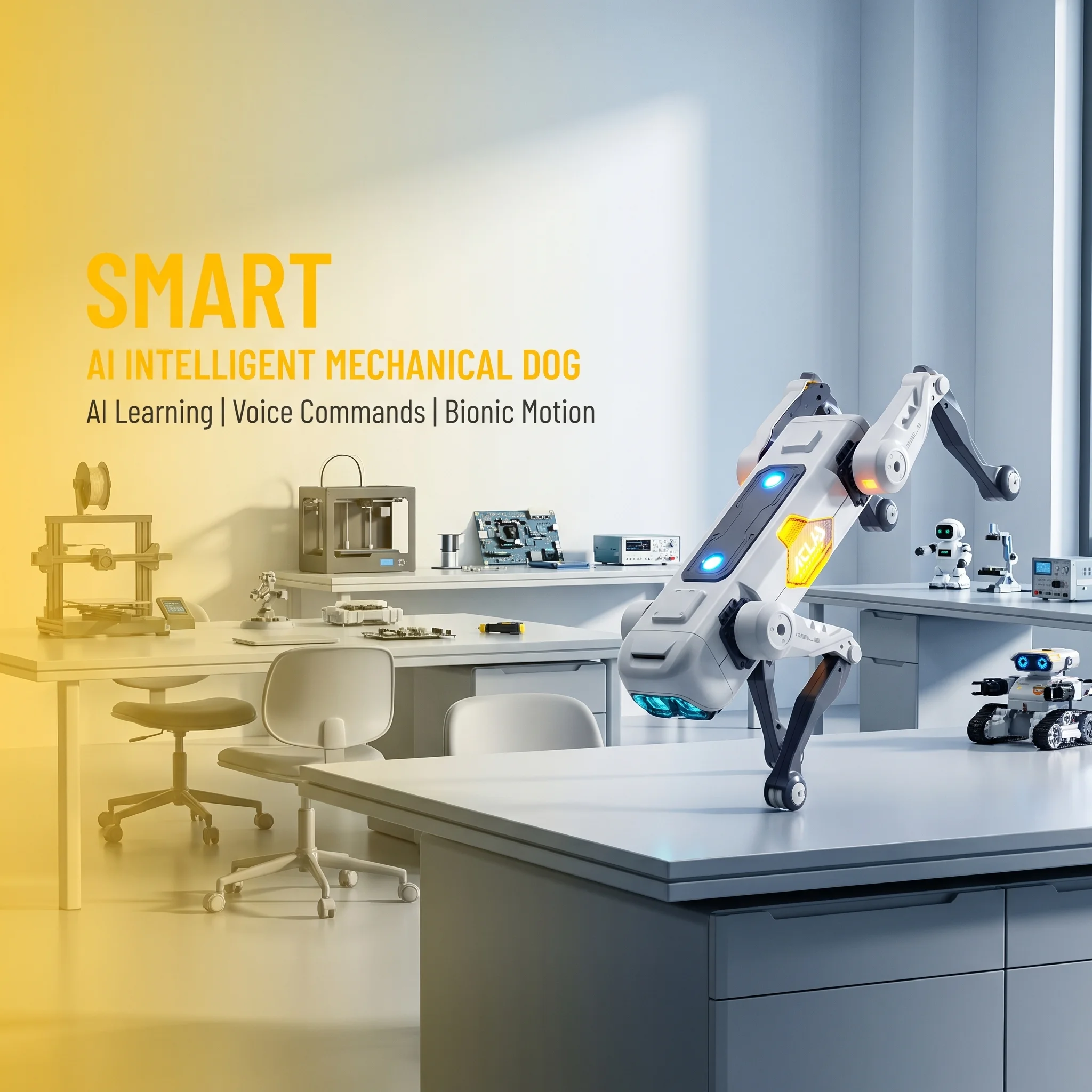 Robot Anjing Pintar AI, Kontro - Kids Education Program ulasan dan harga