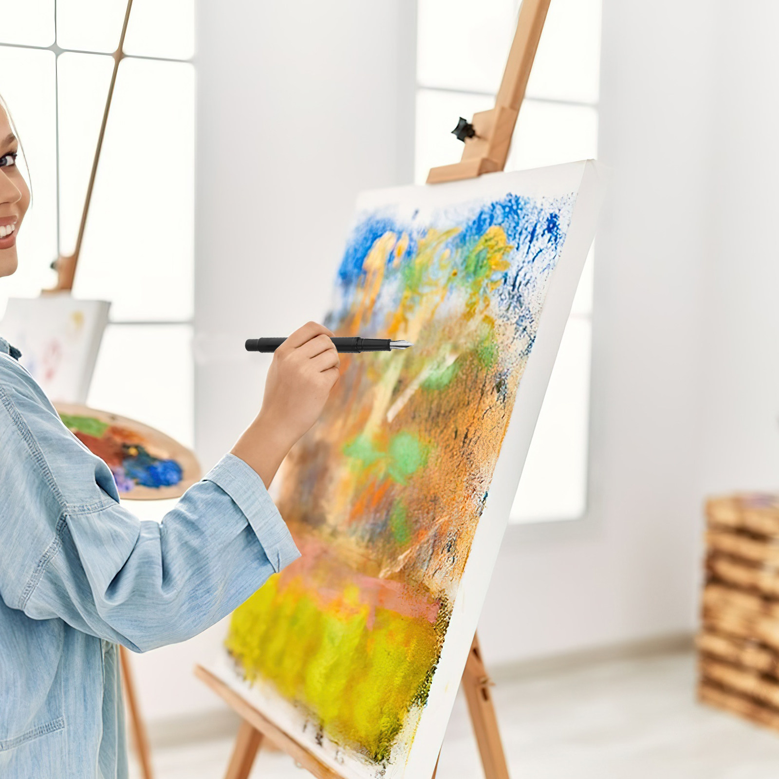 12Pcs Set Alat Lukis dengan Uj - Kids Education Tips ulasan dan harga