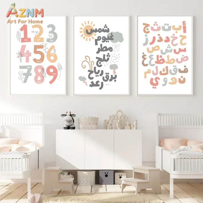Seni Dinding Arab Bahasa Inggr - Kids Home Education ulasan dan harga