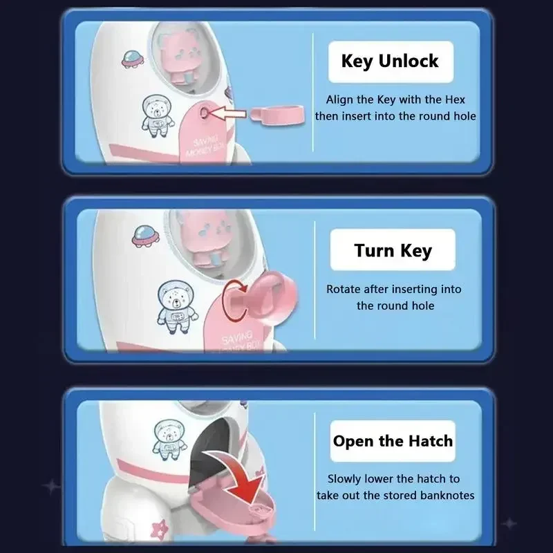 Kotak Tabungan Koin Astronot R - Kids Education Money ulasan dan harga